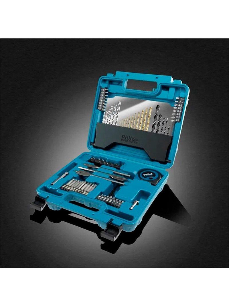 Kit De Ferramentas Philco Pkf01 70 Peças Com Maleta