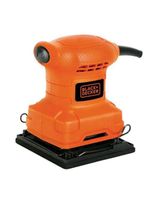 Lixadeira orbital 1/4 de folha de lixa 200w 220v black decker