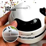 Mini Aspirador de Mesa Papa Migalhas Recarregável Usb com Coletor e Bocais