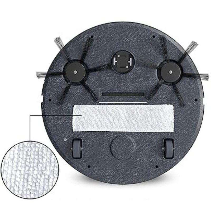 Mini Aspirador de Mesa Papa Migalhas Recarregável Usb com Coletor e Bocais