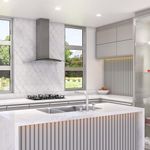 Coifa de Parede Terim Clean Vidro Curvo Kromanox 90cm Inox com Exaustor e Depurador 110V