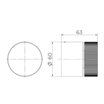 Acabamento para Registro DocolBase 3/4" Mix & Match Chrome