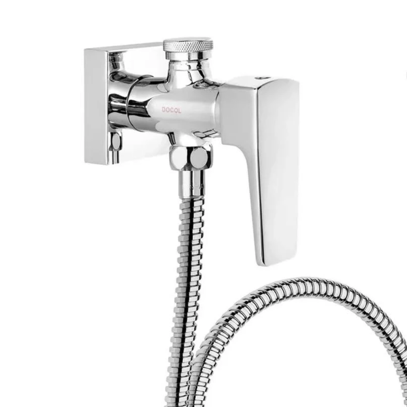 Ducha Higiênica Docol Lift com Registro e Derivação Cromada 1/2