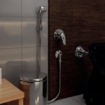 Kit Ducha Higiênica 90° de Parede para Misturador Blukit