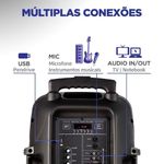 Caixa Amplificada Connect Power Plus Mondial Cm-550 Bivolt