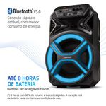Caixa Amplificada Mondial Preto 400W RMS CM-400-L Bivolt
