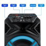 Caixa Amplificada Mondial Preto 400W RMS CM-400-L Bivolt