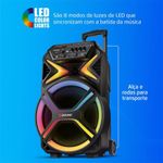 Caixa Amplificada Mondial 550W RMS CM-550-L Preto Bivolt