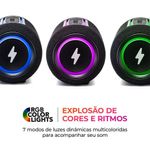 Caixa de Som Speaker AWS-SP-05-LB 30W Bluetooth IPX5 Bivolt