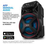 Caixa Amplificada Xsound Mondial Preto 300W RMS Bivolt CM-300-N