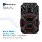 Caixa Amplificada Xsound Mondial Preto 300W RMS Bivolt CM-300-N