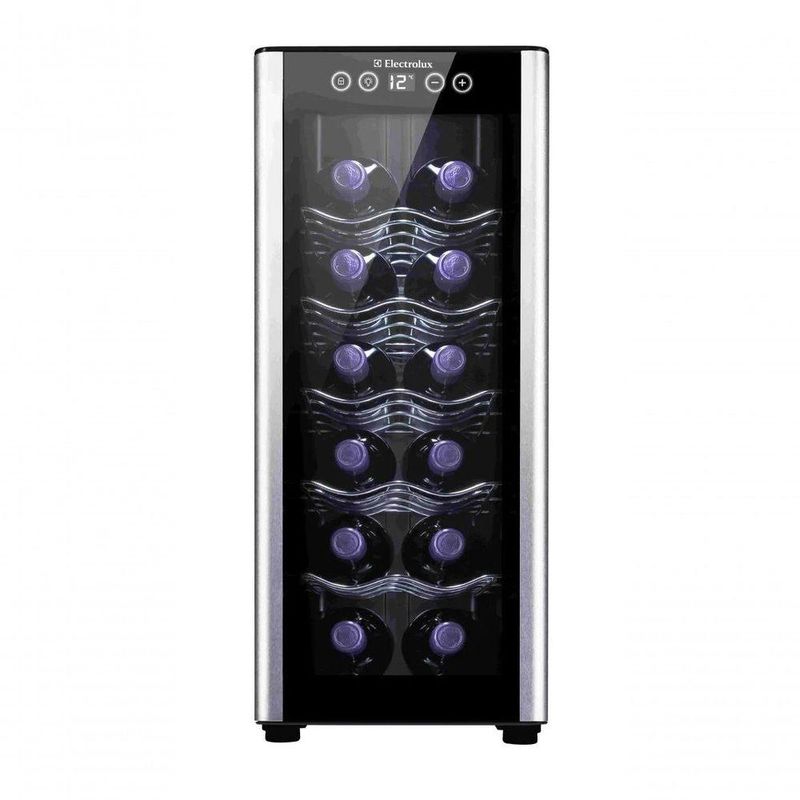 Adega Climatizada Electrolux ACB121 12 Garrafas Preto Bivolt