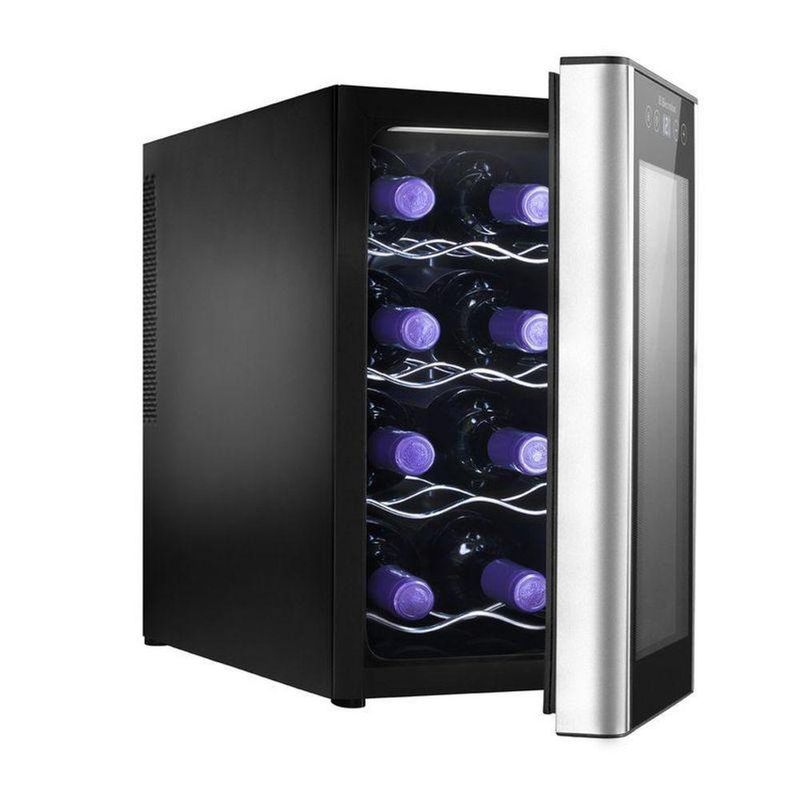Adega de Vinhos Electrolux ACB08 8 Garrafas 1 Porta Preto Bivolt