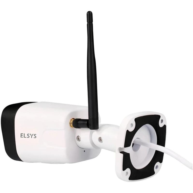 Câmera segurança wi-fi externa full hd esc wb3f elsys