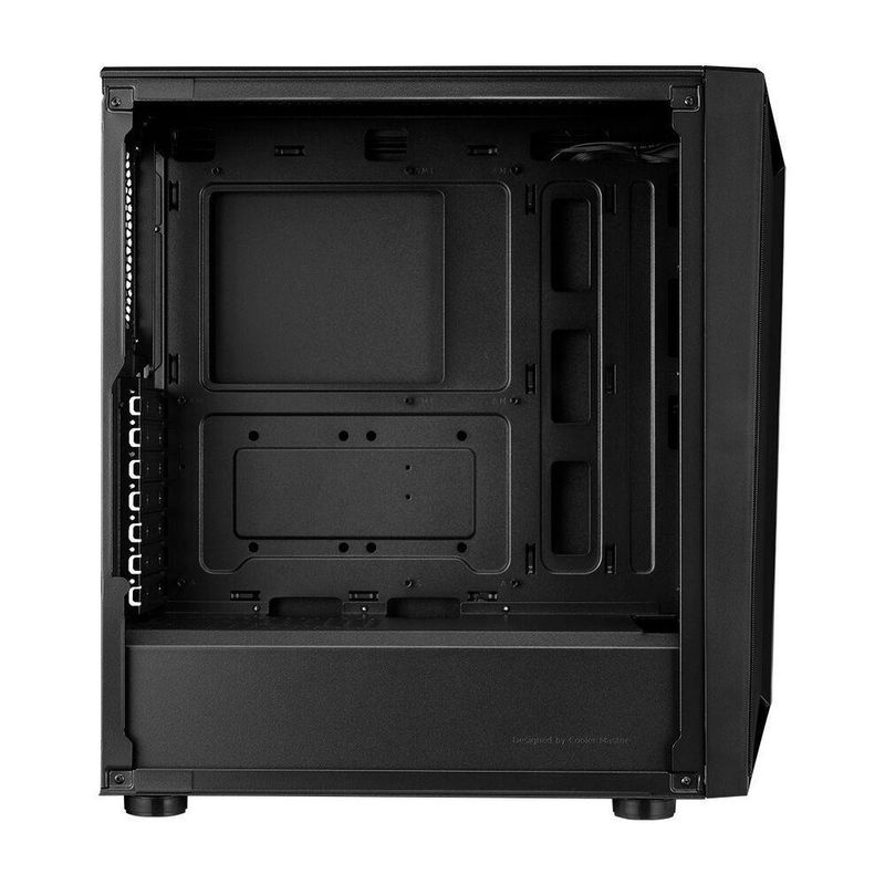 Gabinete para Computador CMP 510 Mid Tower ATX com 3 Fans ARGB Preto Vidro Temperado