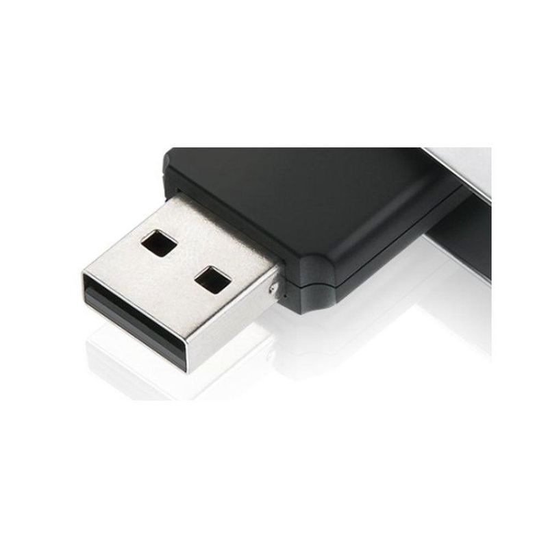 Pen Drive 8gb Twist2 Pd587 Preto E Prata