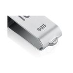 Pen Drive 8gb Twist2 Pd587 Preto E Prata