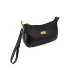 Bolsa Carteira Clutch Direto De Fábrica Topgrife Atacado Transversal Couro Cor Verniz Preto Tamanho único