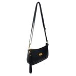 Bolsa Carteira Clutch Direto De Fábrica Topgrife Atacado Transversal Couro Cor Verniz Preto Tamanho único