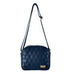 Bolsa Transversal Direto De Fábrica Topgrife Atacado Couro Cor Azul Marinho Tamanho único