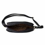 Bolsa Transversal Direto De Fábrica Topgrife Atacado Matelassê Couro Legítimo Cor Preto Tamanho único
