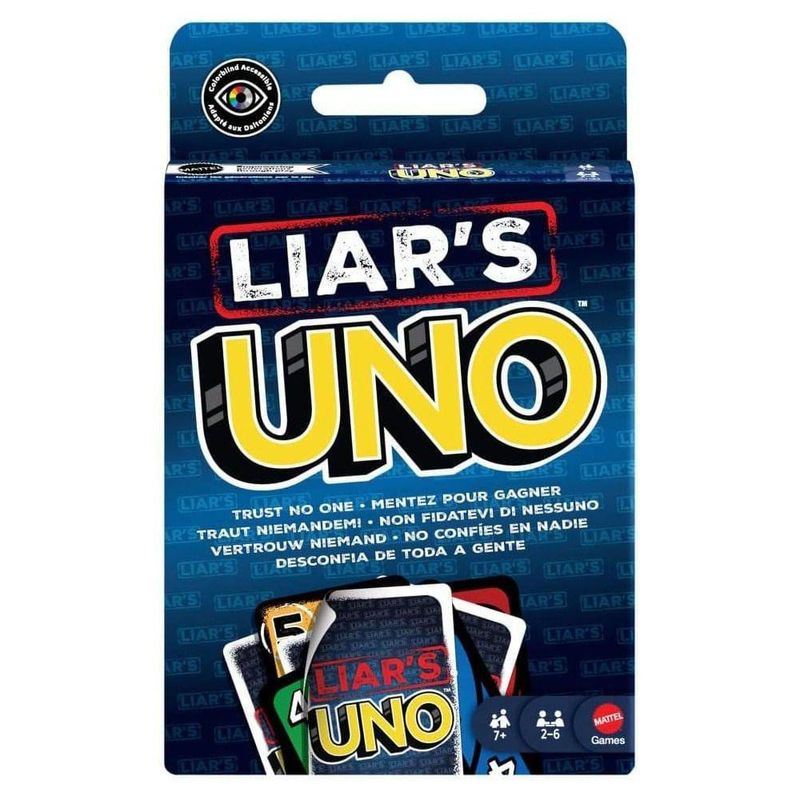 Jogo Uno - Liar's - Mattel