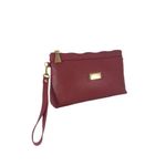 Bolsa Carteira Clutch Direto De Fábrica Topgrife Atacado Transversal Couro Cor Vermelho Tamanho único