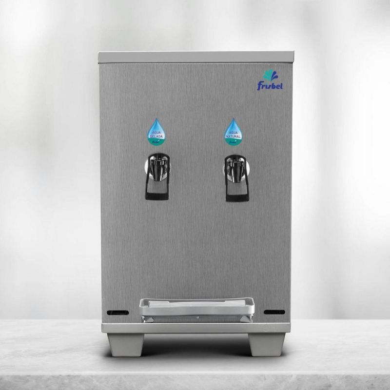 Bebedouro Industrial Bancada 10 Litros Ra010 Aço Escovado Frisbel 220V