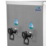 Bebedouro Industrial Bancada 10 Litros Ra010 Aço Escovado Frisbel 220V