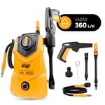 Lavadora de Alta Pressão WAP WL1800 1500 PSI 1400W 360L-h Compacta 220V