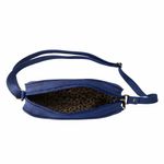 Bolsa Transversal Direto De Fábrica Topgrife Atacado Matelassê Couro Legítimo Cor Azul Marinho Tamanho único