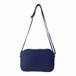 Bolsa Transversal Direto De Fábrica Topgrife Atacado Matelassê Couro Legítimo Cor Azul Marinho Tamanho único