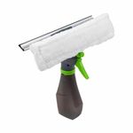 Limpador De Vidro Com Spray Rodo 3 Em 1 Para Box E Espelhos