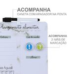 Cardapio Semanal Lousa Planejamento Planner Quadro Magnetica