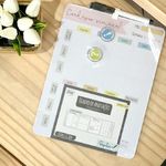 Cardapio Semanal Lousa Planejamento Planner Quadro Magnetica
