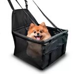 Cadeirinha Pet Transporte Assento Cachorro Viagem Preta