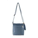 Bolsa Transversal Topgrife Estampa Ave Fenix Couro Cor Azul Marinho Tamanho único