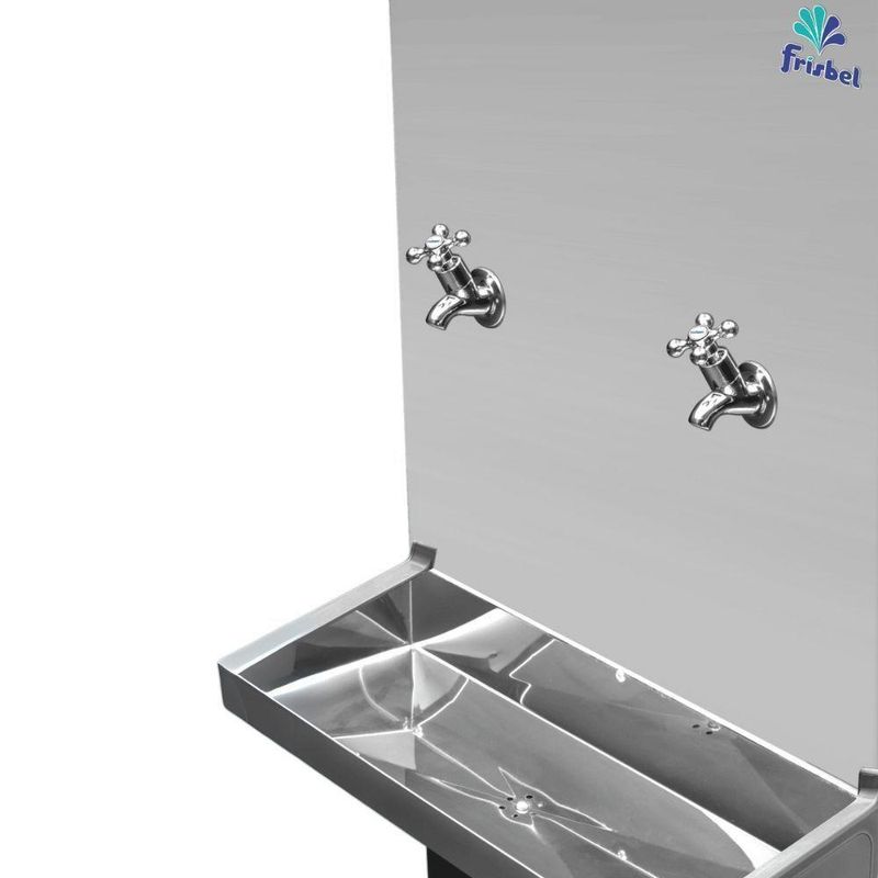 Bebedouro Industrial Coluna 50 Litros Ra05 Inox Frisbel 220V