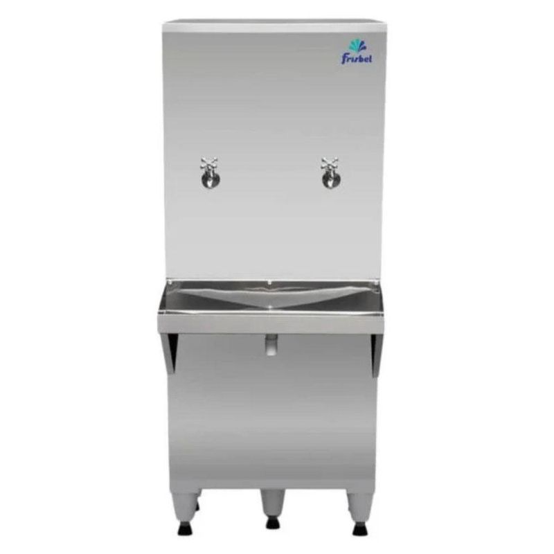Bebedouro Industrial Coluna 50 Litros Ra05 Inox Frisbel 220V