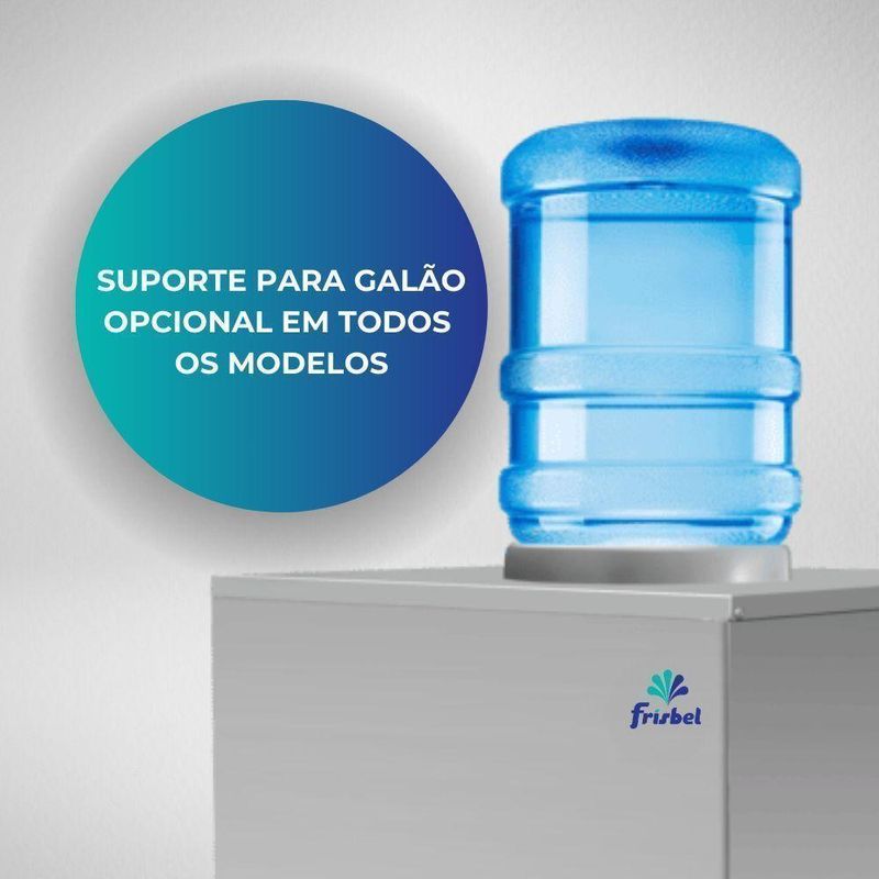 Bebedouro Industrial Coluna 50 Litros Ra05 Inox Frisbel 220V