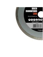 Disco Diamantado Liso 4 3/8 Polegadas 110 X 20 Mm Famastil
