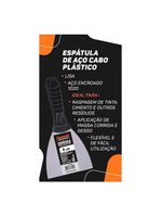 Espatula De Aco Lisa Cabo Pvc 4 Cm Famastil
