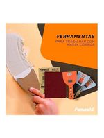 Espatula De Aco Lisa Cabo Pvc 4 Cm Famastil