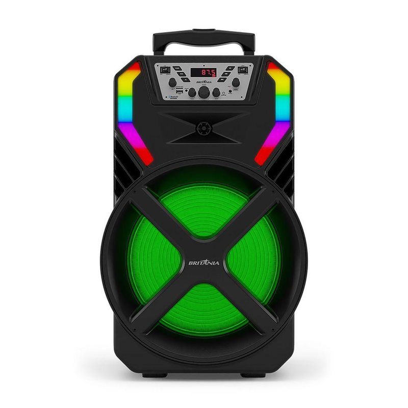 Caixa de Som Amplificada Britânia BCX12500 Woofer 15” 1000W Bivolt