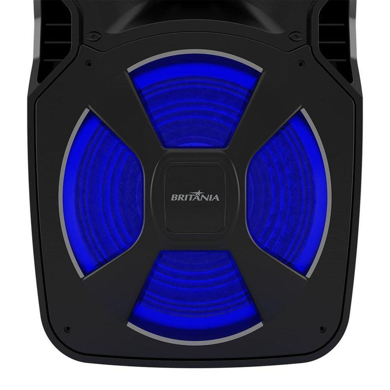 Caixa de Som Amplificada Britânia Bluetooth 50 650W BCX12000 Bivolt