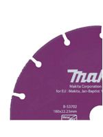 Disco De Corte Diamantado 180 X 1,6 X 22,23 Mm B-53702 Makita