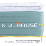 Colchão Lagos Verde Molas Ensacadas Solteiro 88x188x28 - King House