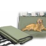 Capa De Banco Protetora Dobravel Para Pet Cachorro Gato Forro De Carro Protecao Verde