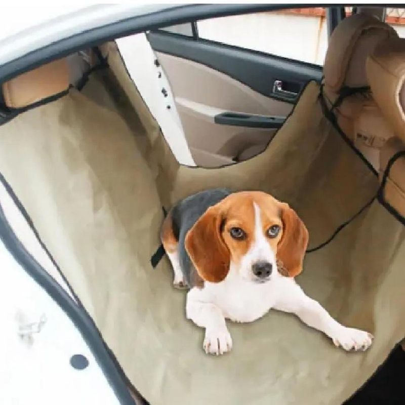Capa De Banco Protetora Dobravel Para Pet Cachorro Gato Forro De Carro Protecao Verde
