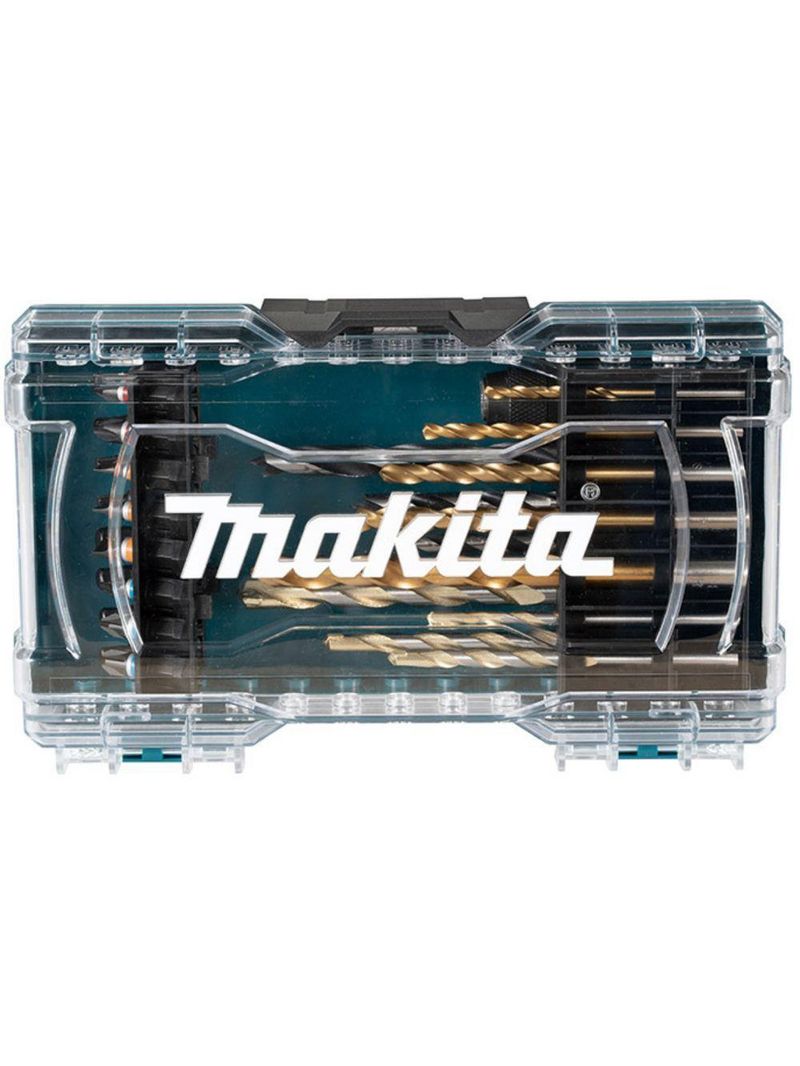 Kit Acessórios 29 Peças - Caixa Transparente Makita